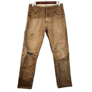 Kuhl Rydr Pants Vintage Patina Dye Mens
30x32 Brown Distressed Straight Leg